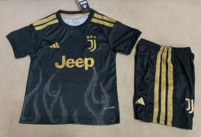 2627 Juve Third Away Kids Soccer Jersey